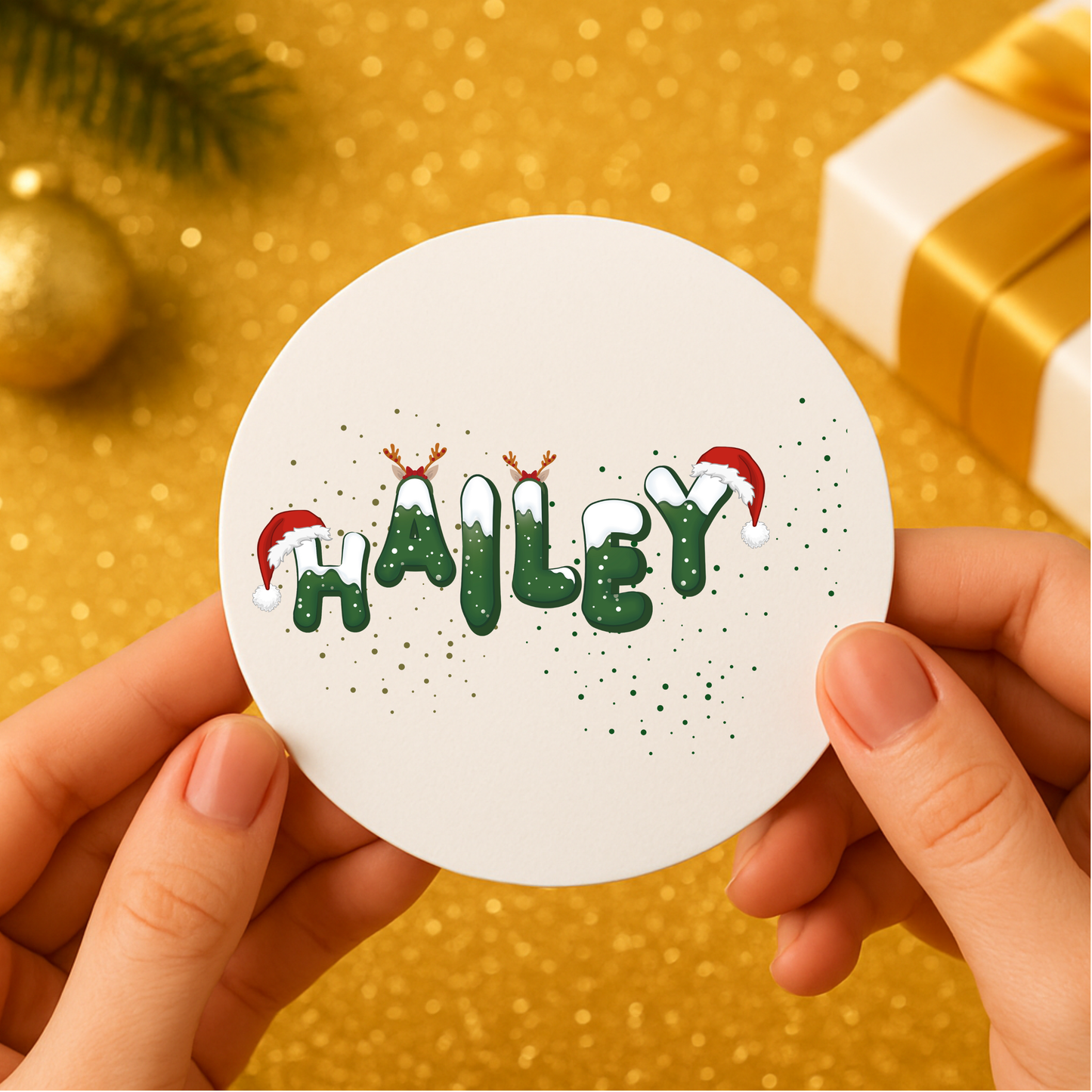 Personalised Mug / Coaster / Personalised Christmas Gift