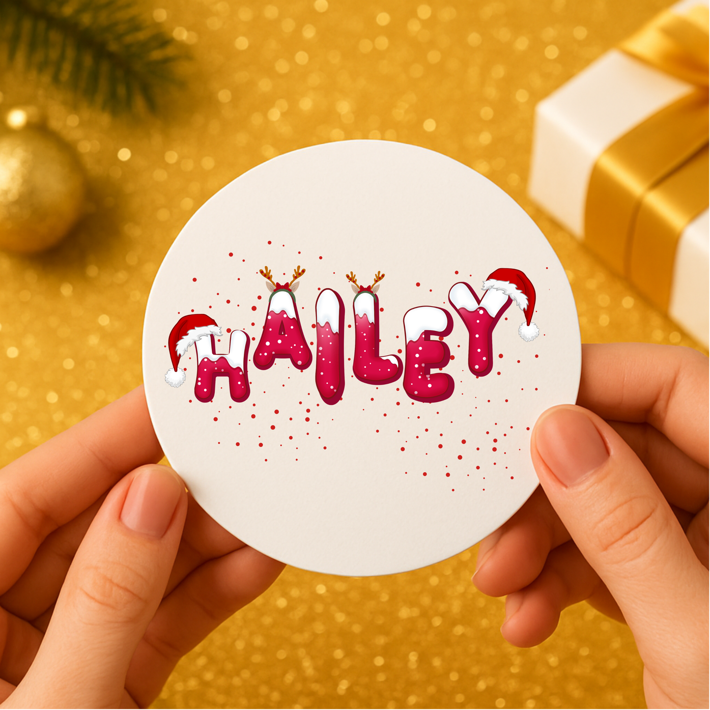 Personalised Mug / Coaster / Personalised Christmas Gift