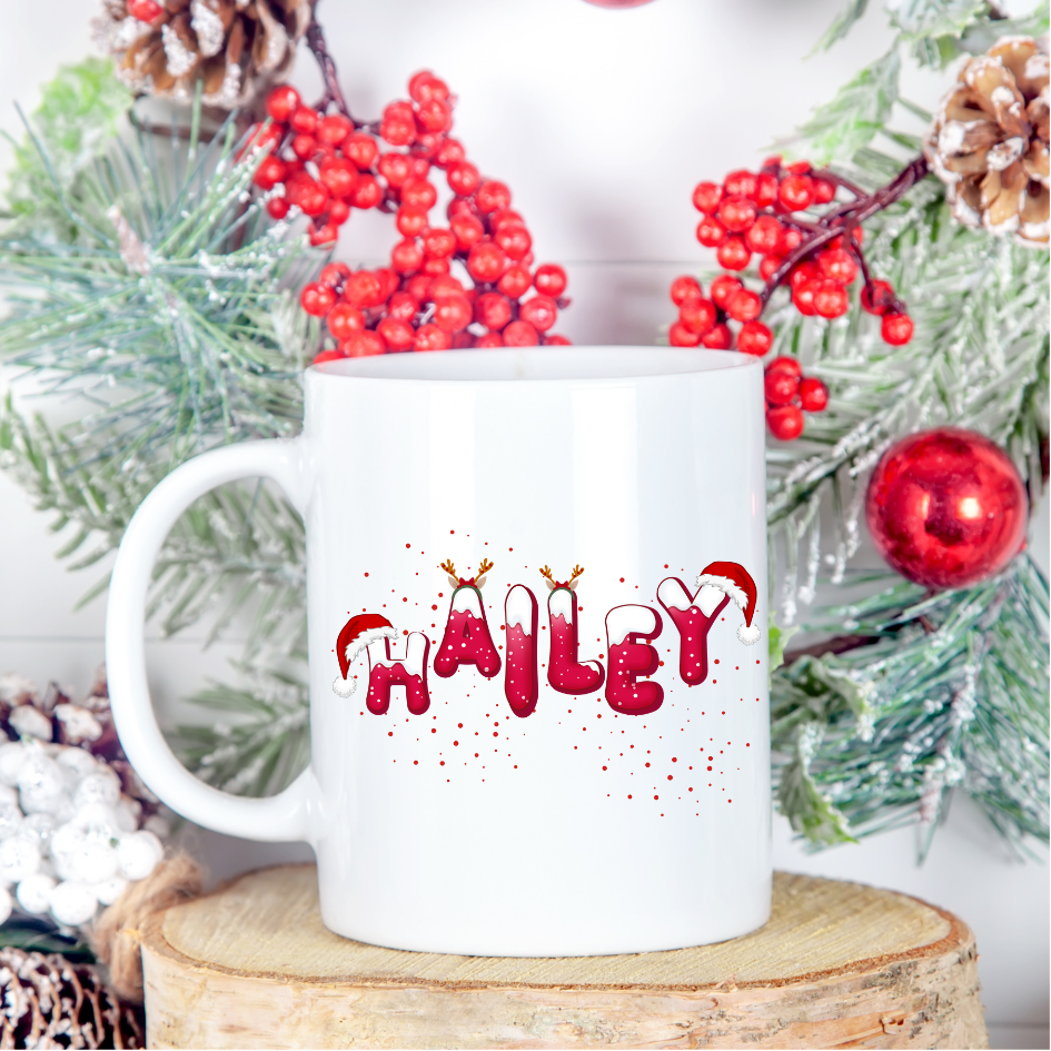 Personalised Mug / Coaster / Personalised Christmas Gift