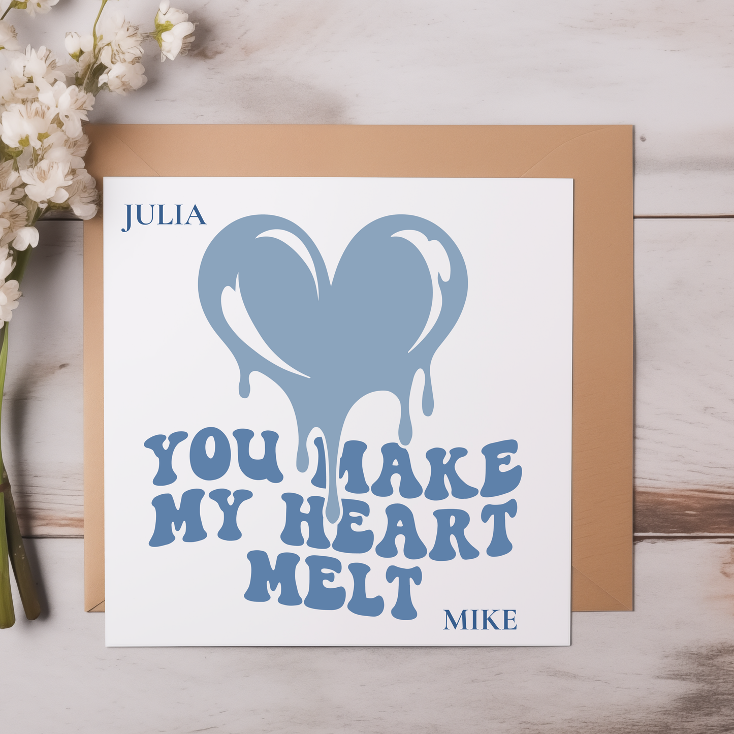 Personalised Happy Valentine's Day Card, For Him, For Her, For Boyfriend, Husband , Wife