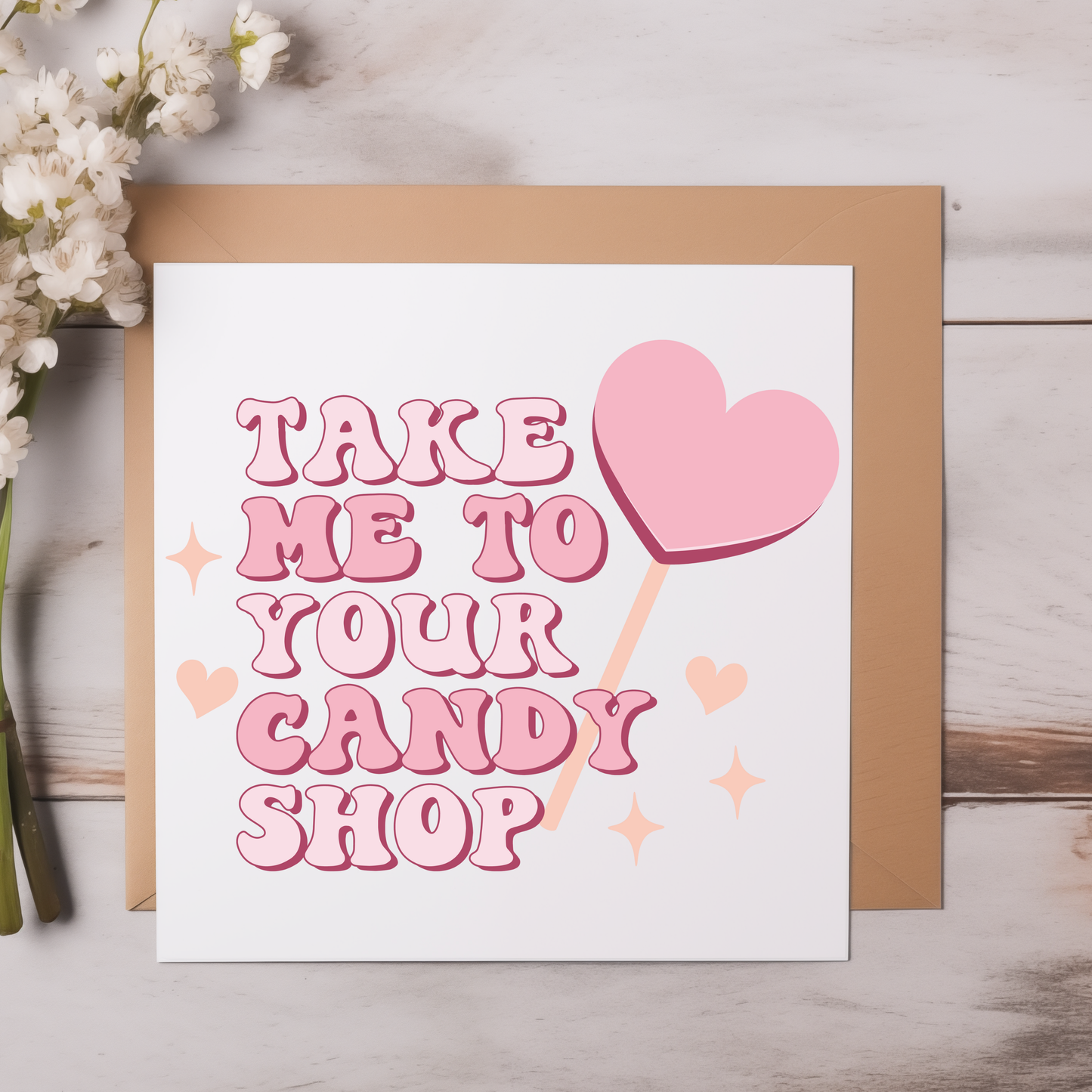 Personalised Happy Valentine's Day Card, Valentine's Gift For Him,  Valentine's Day Gift For Her, For Boyfriend, Greeting Card Wife