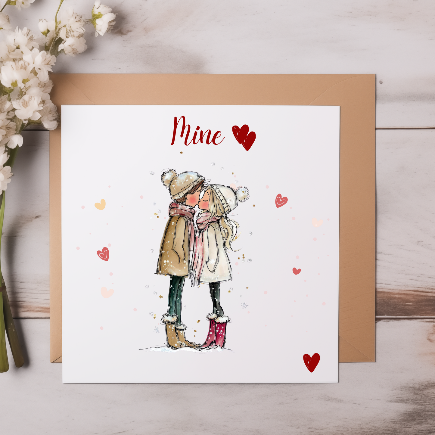Personalised Happy Valentine's Day Card, For Him, For Her, For Boyfriend, For Husband , For Wife